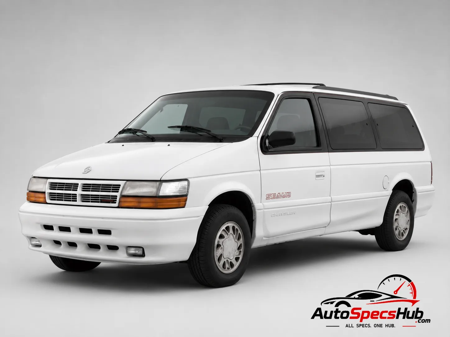 1994 Chrysler Grand Voyager 3.3 SE front three-quarter view