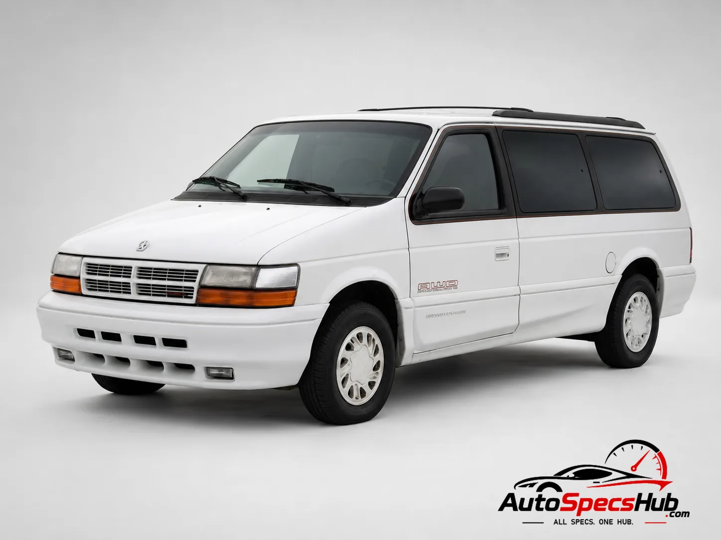1994 Chrysler Grand Voyager LE AWD front three-quarter view