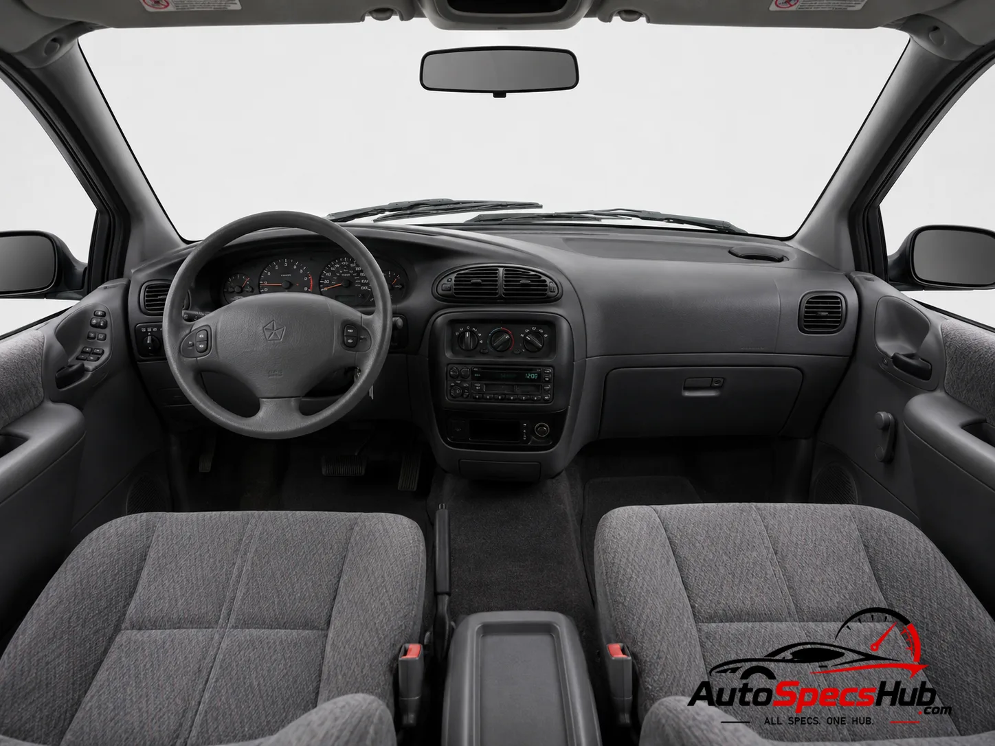 1994 Chrysler Grand Voyager LE AWD interior dashboard and front cabin
