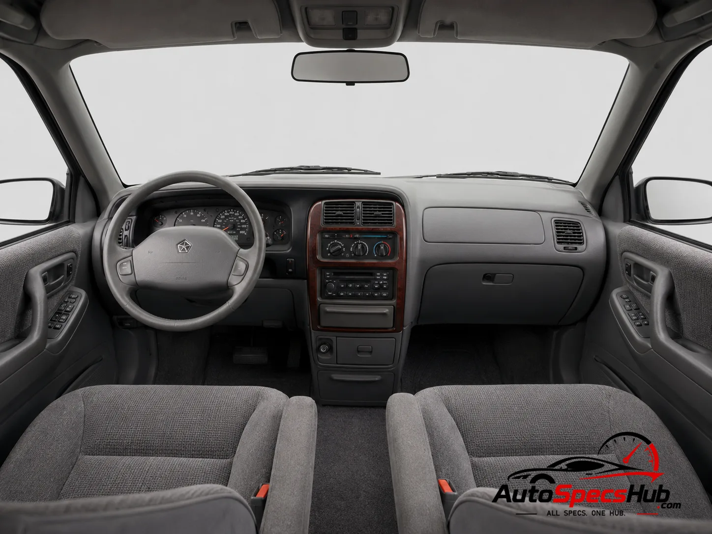 1992 Chrysler Grand Voyager 2.5 TD SE interior dashboard and front cabin