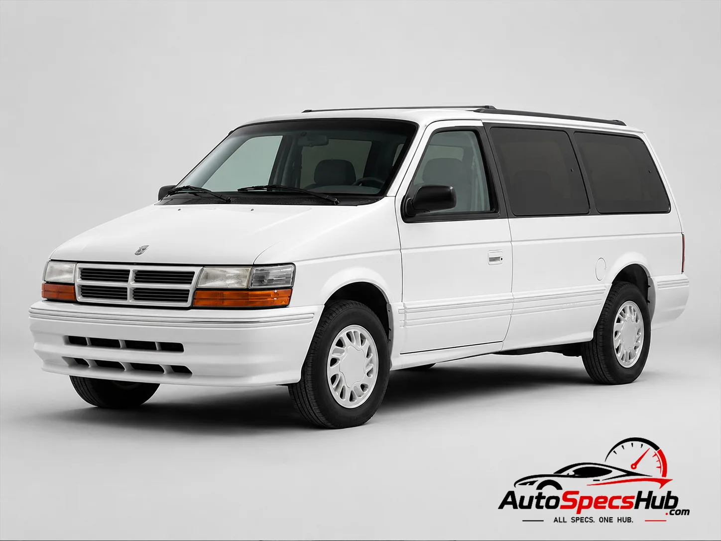 1994 Chrysler Grand Voyager 2.5 TD SE front three-quarter view