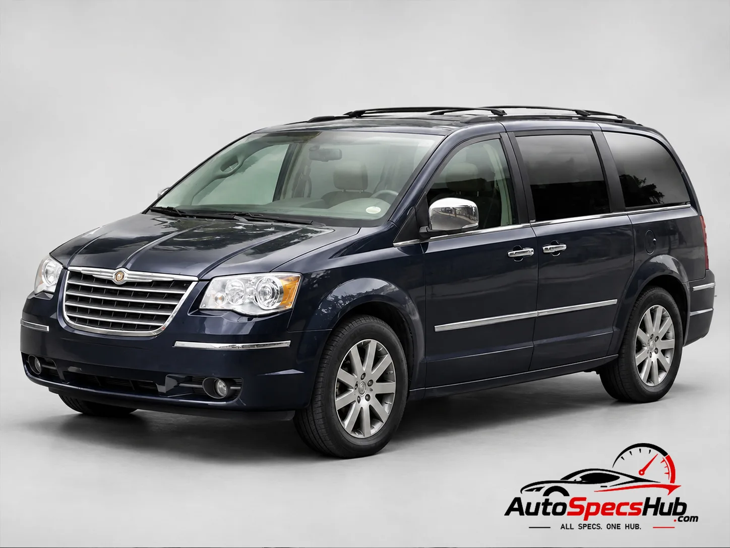 2008 Chrysler Grand Voyager 2.8 CRD front three-quarter view