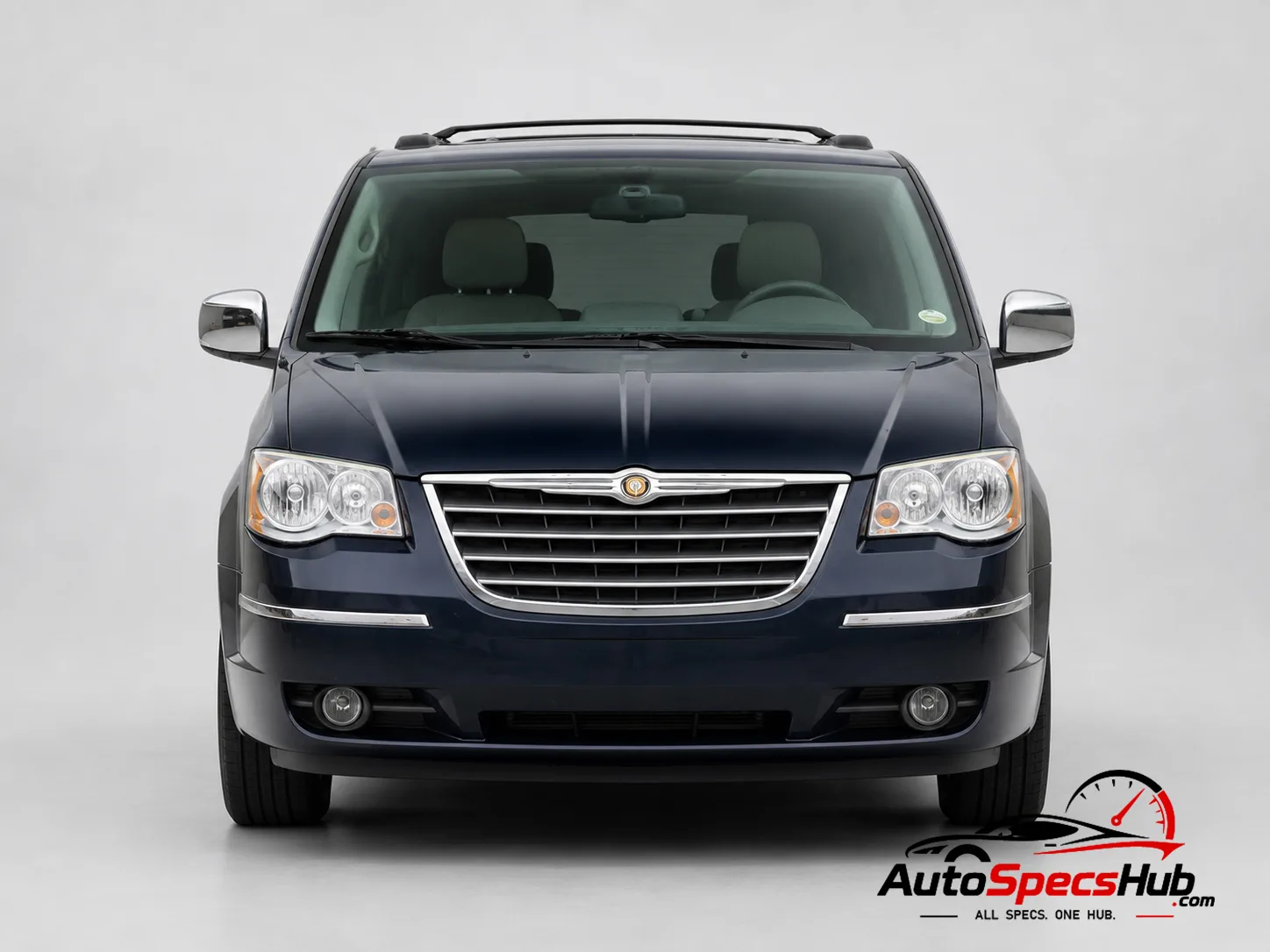 2008 Chrysler Grand Voyager 2.8 CRD front view