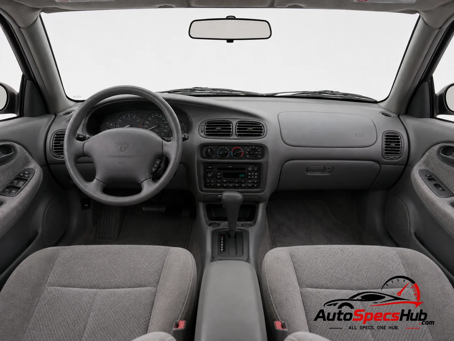 1993 Chrysler Vision interior dashboard and front cabin