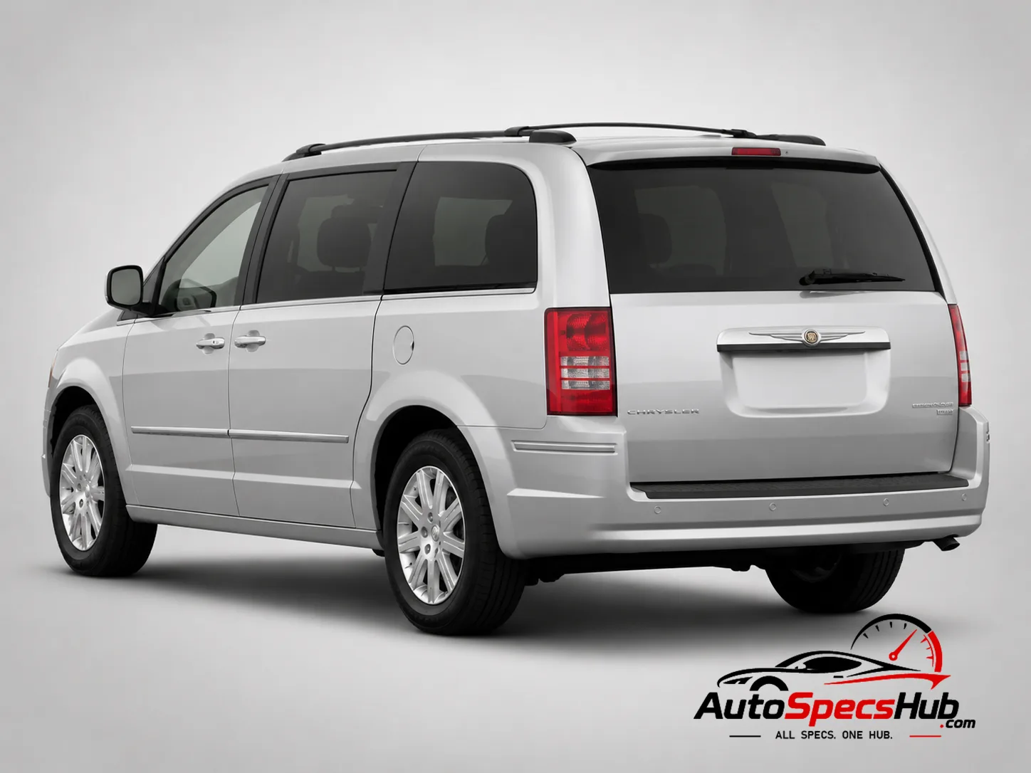 2008 Chrysler Grand Voyager 3.8 rear three-quarter view