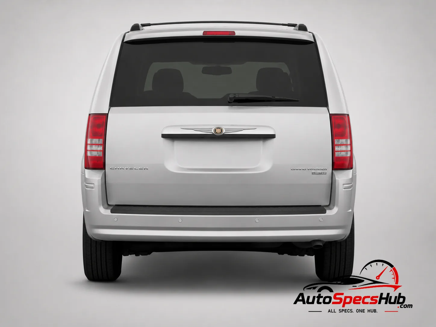 2008 Chrysler Grand Voyager 3.8 rear view