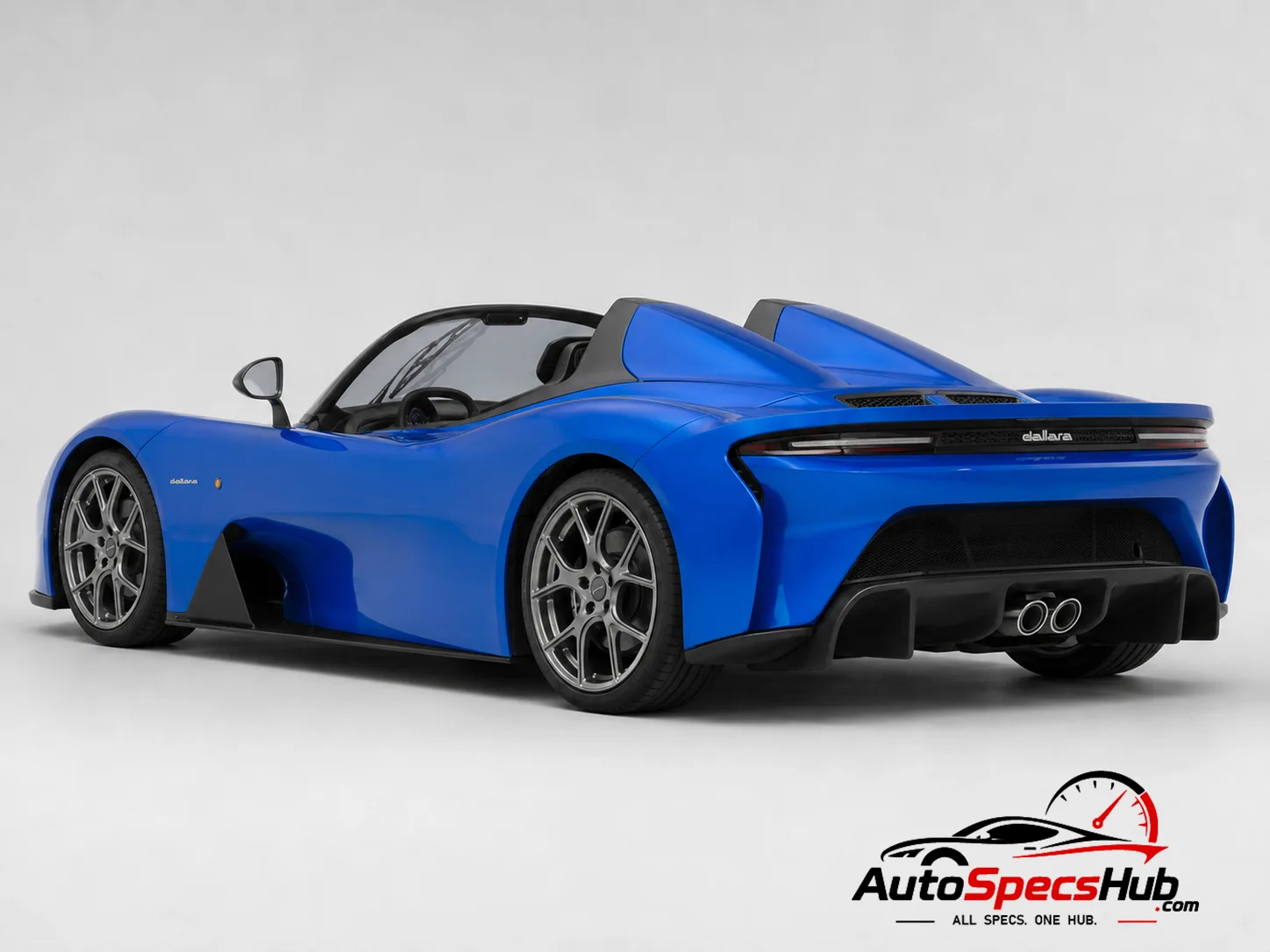 2017 Dallara Stradale rear three-quarter view