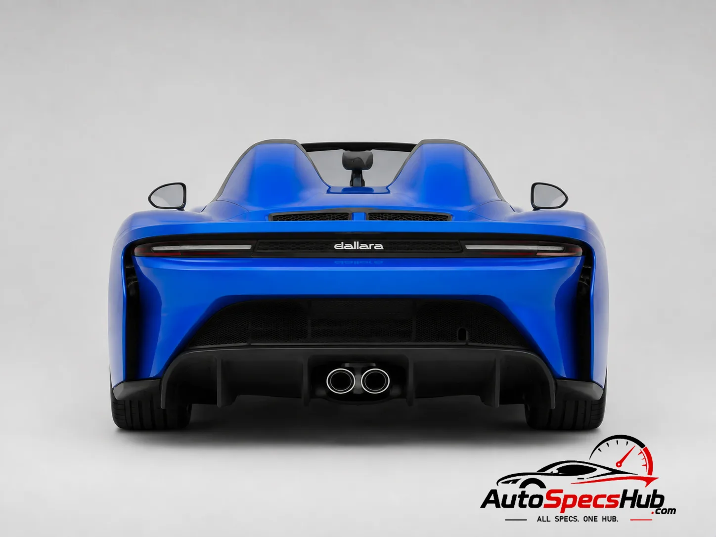 2017 Dallara Stradale rear view