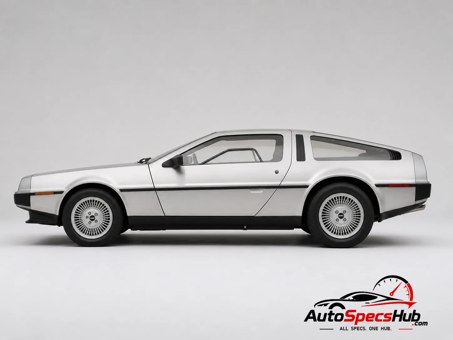 1981 DMC DeLorean DMC-12 side profile