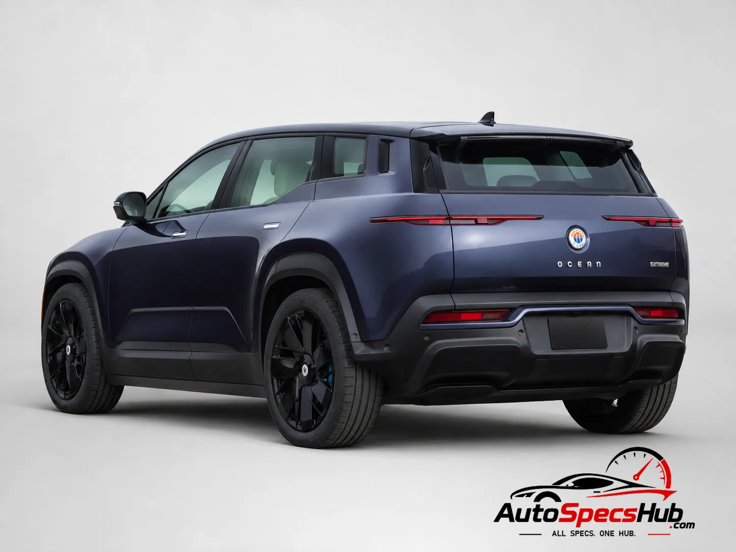 2023 Fisker Ocean Extreme rear three-quarter view