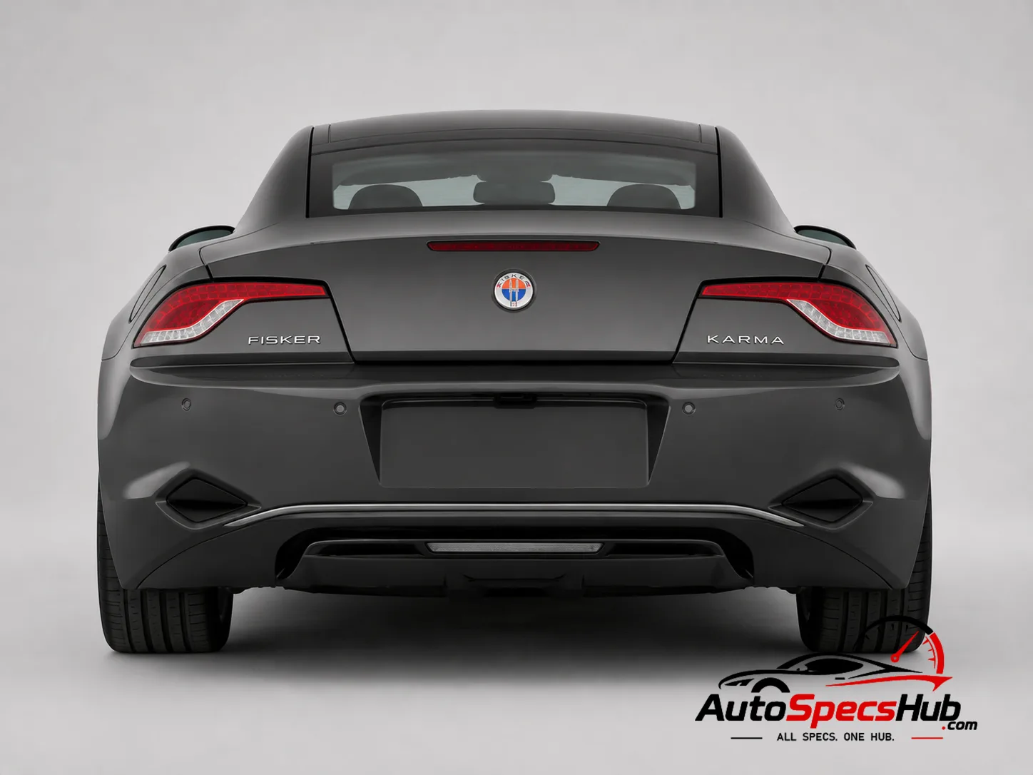 2011 Fisker Karma rear view