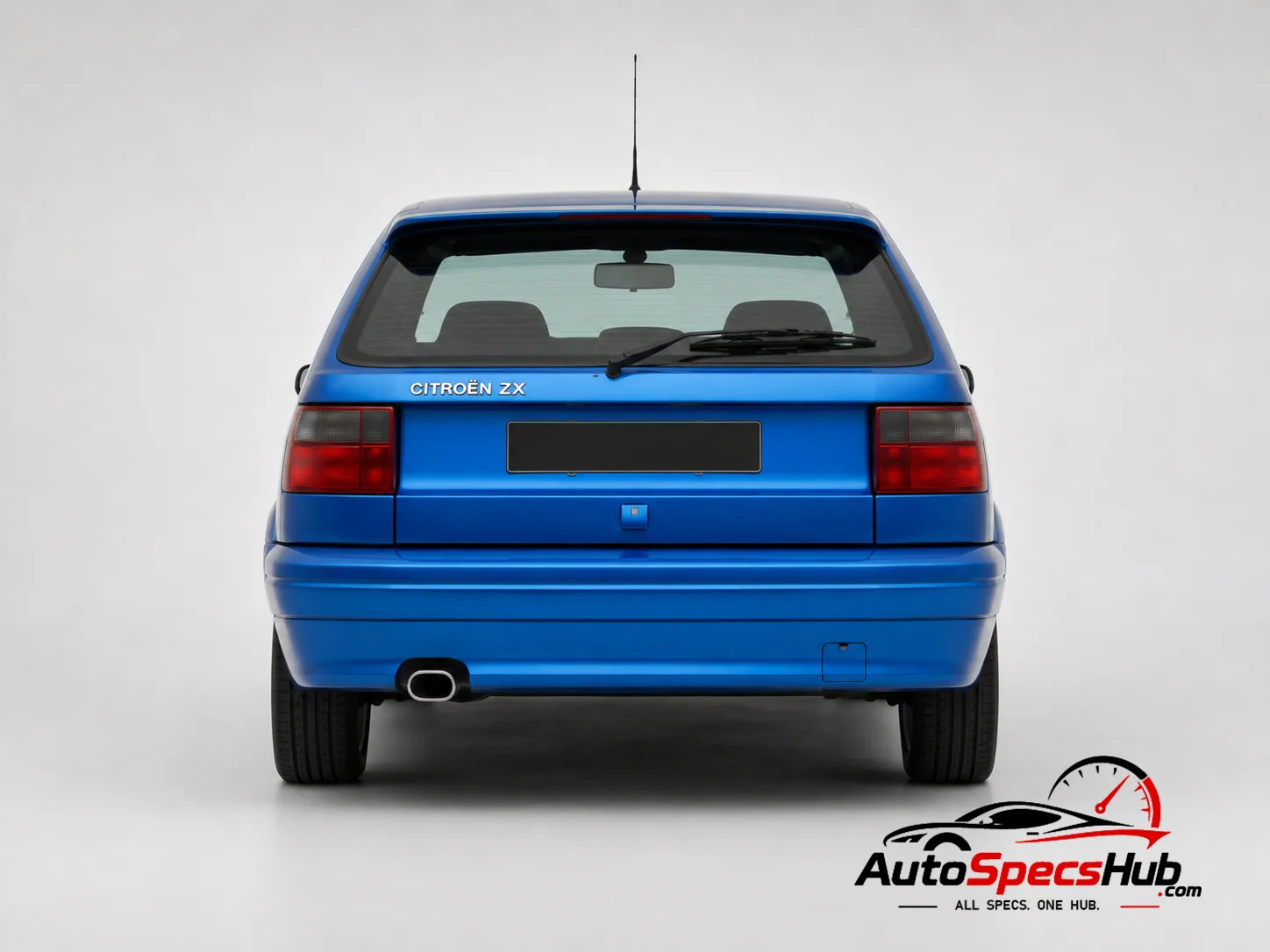 1993 Citroën ZX 2.0i 16v rear view