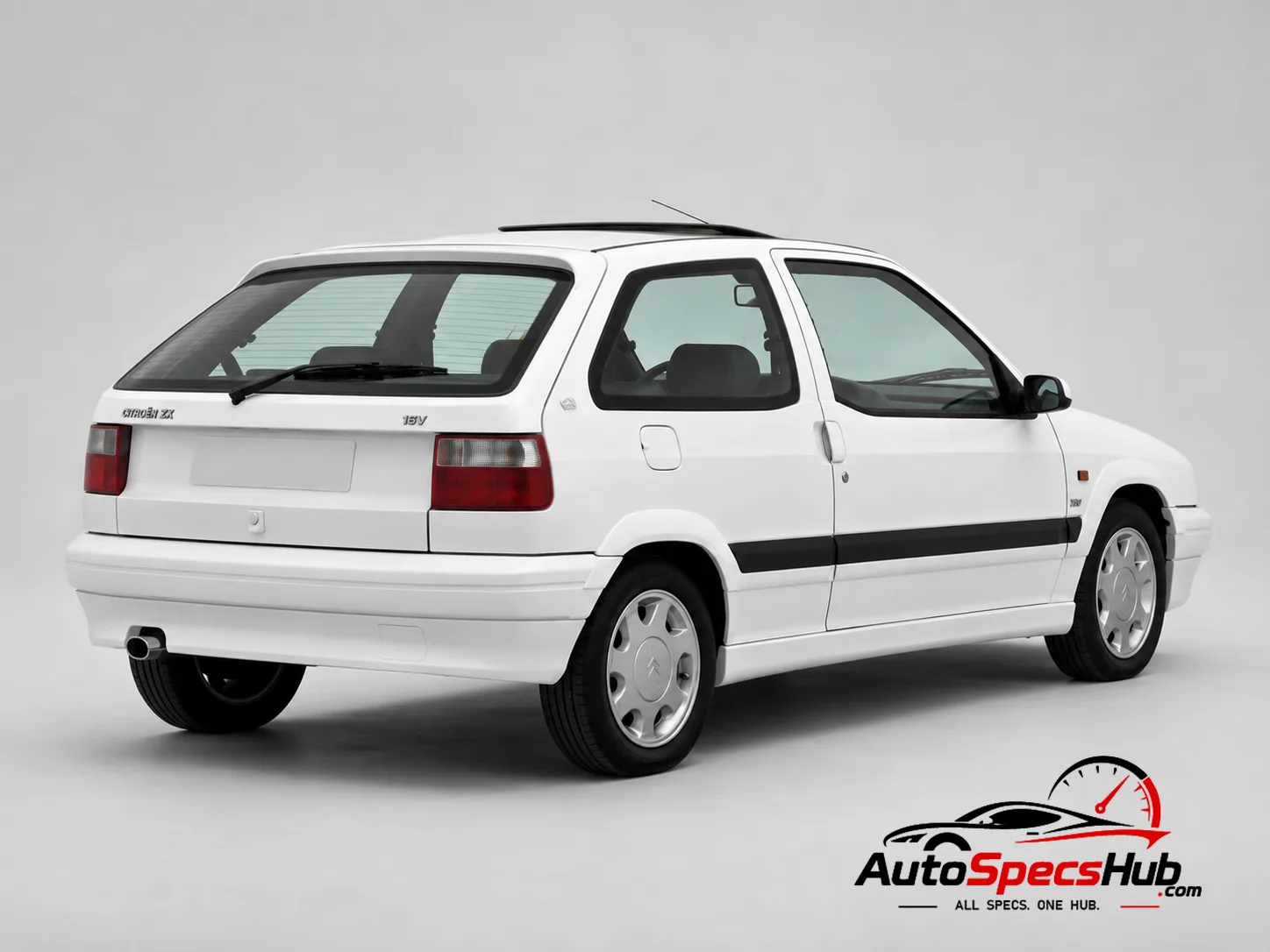 1994 Citroën ZX 2.0i 16v 150 rear three-quarter view