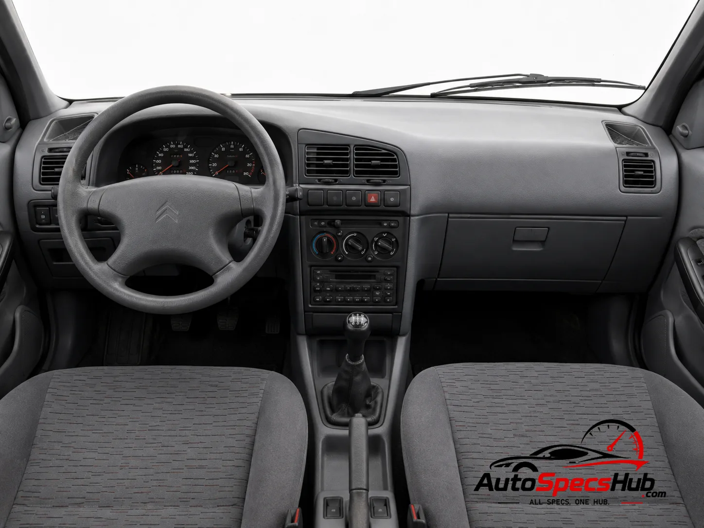 1994 Citroën ZX 2.0i 16v 150 interior dashboard and front cabin