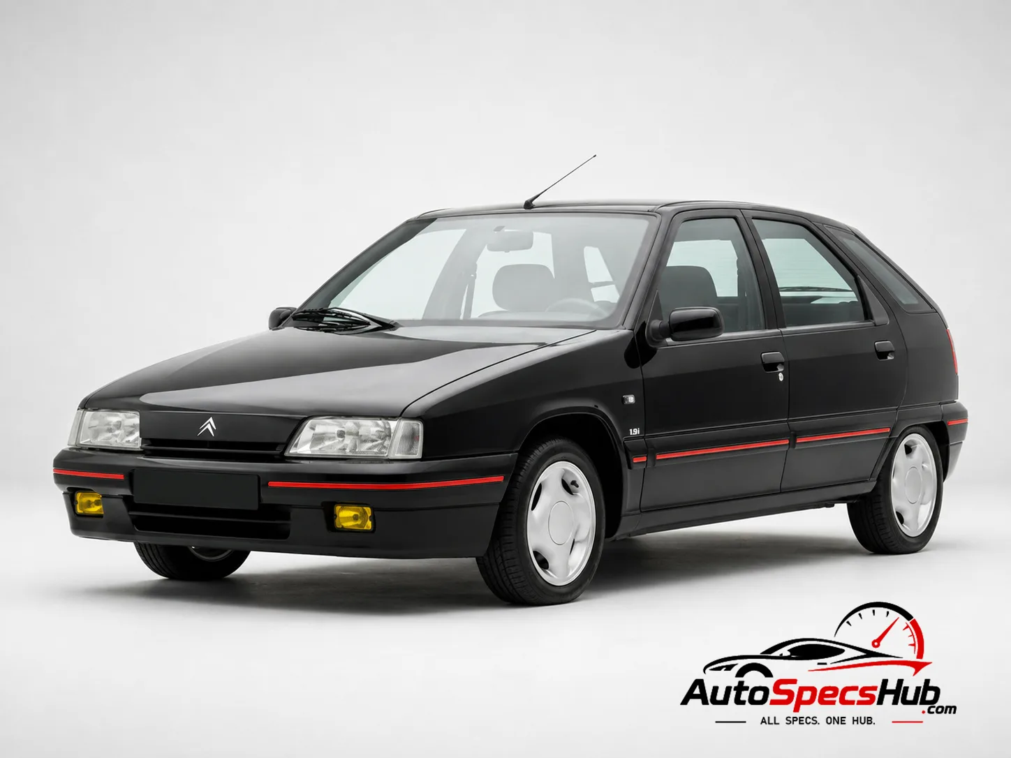 1992 Citroën ZX 1.9i Volcane front three-quarter view