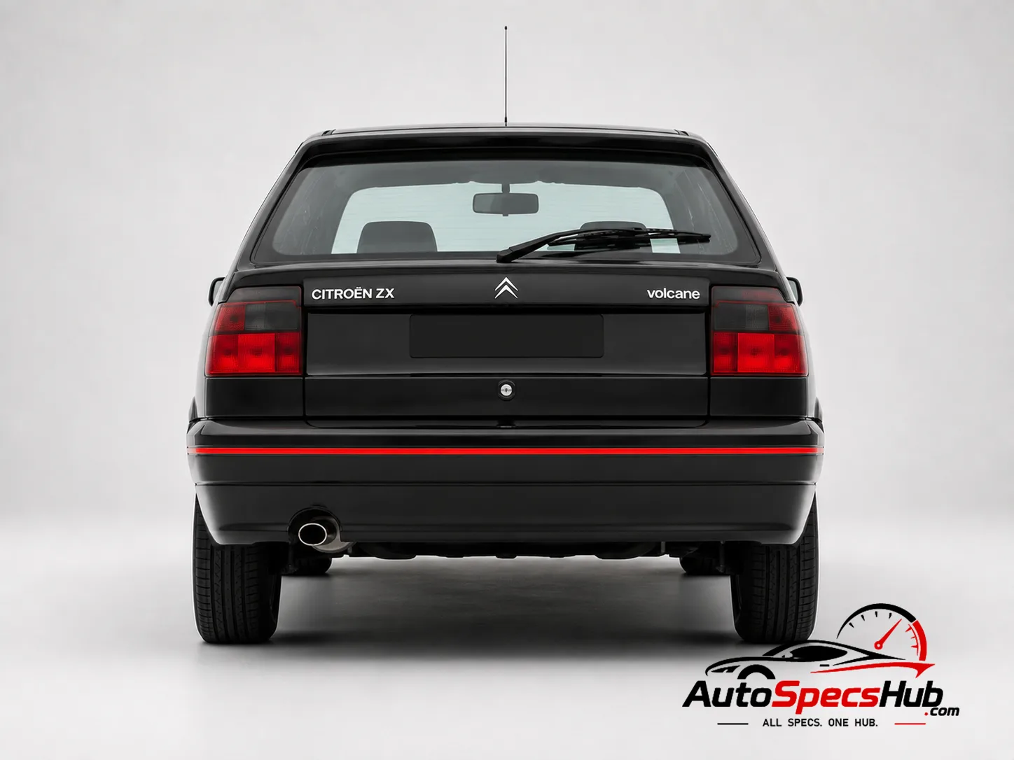 1992 Citroën ZX 1.9i Volcane rear view