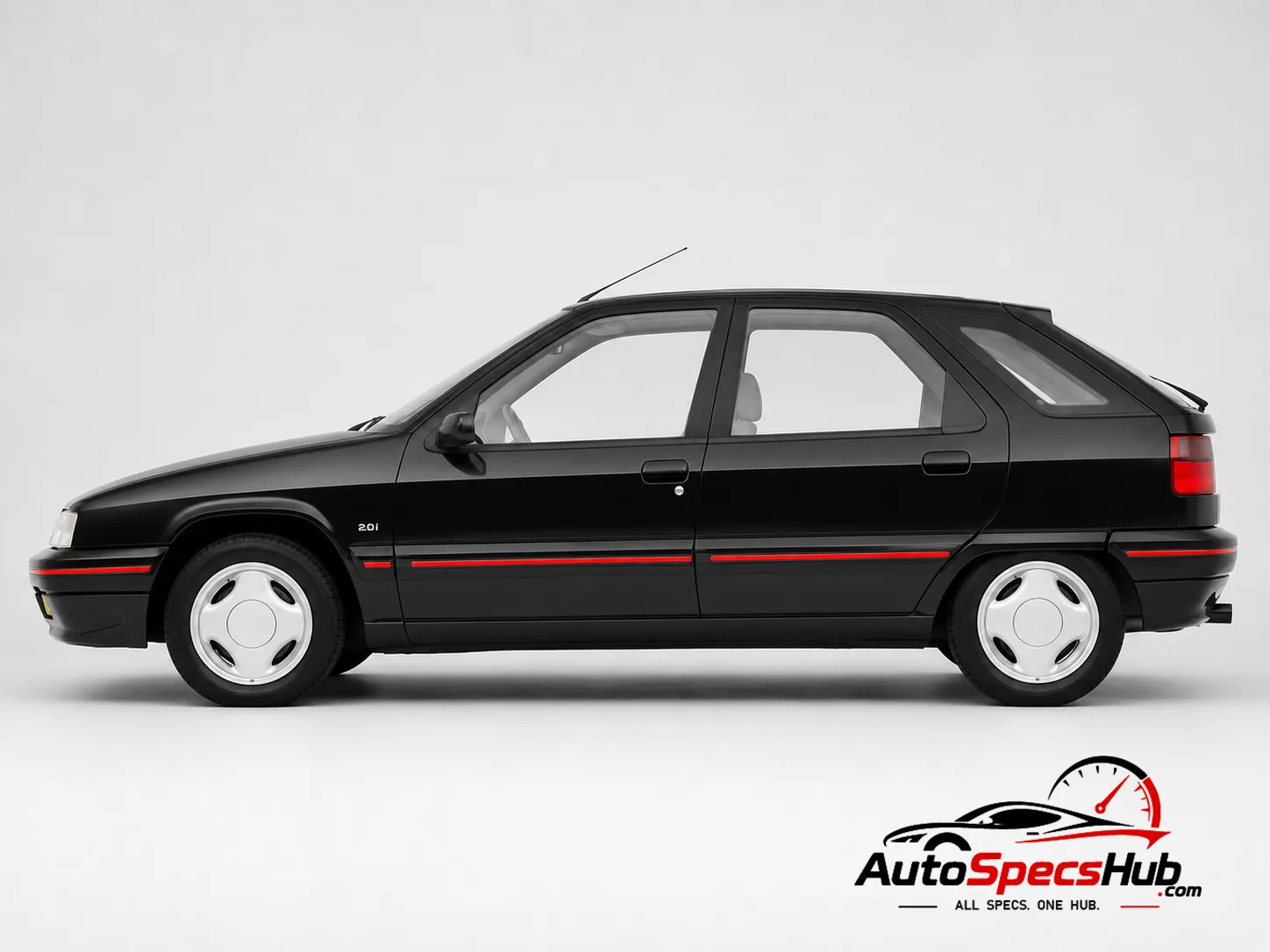 1992 Citroën ZX 2.0i Volcane side profile