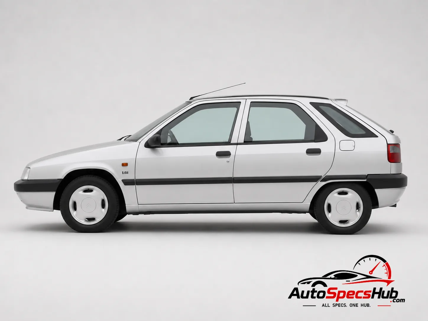 1992 Citroën ZX 1.6i Avantage side profile