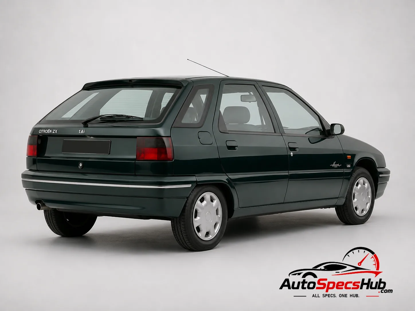 1994 Citroën ZX 1.6i Avantage rear three-quarter view