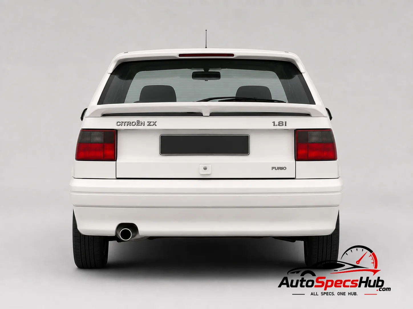1993 Citroën ZX 1.8i Furio rear view