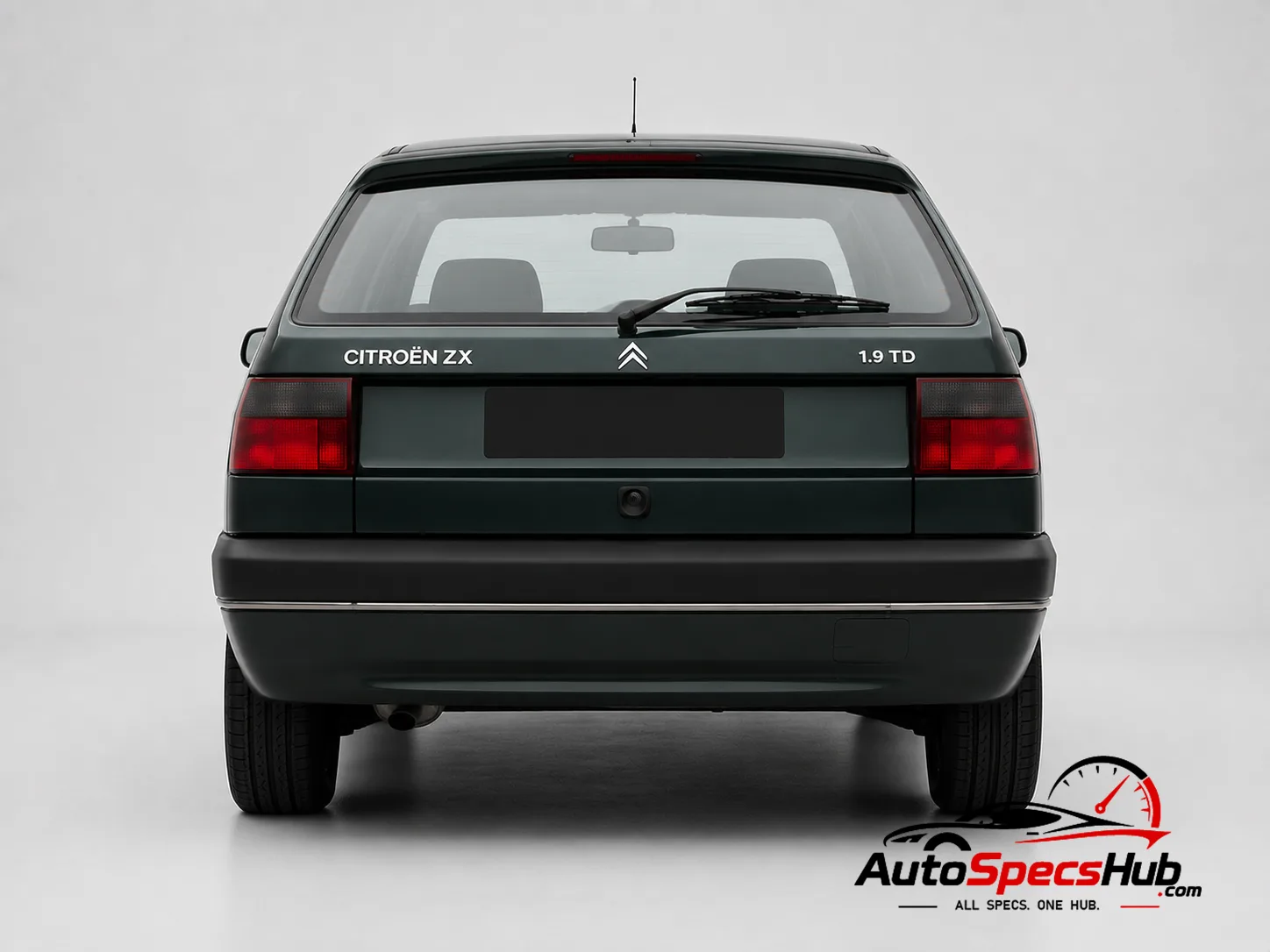 1993 Citroën ZX 1.9 TD Aura rear view