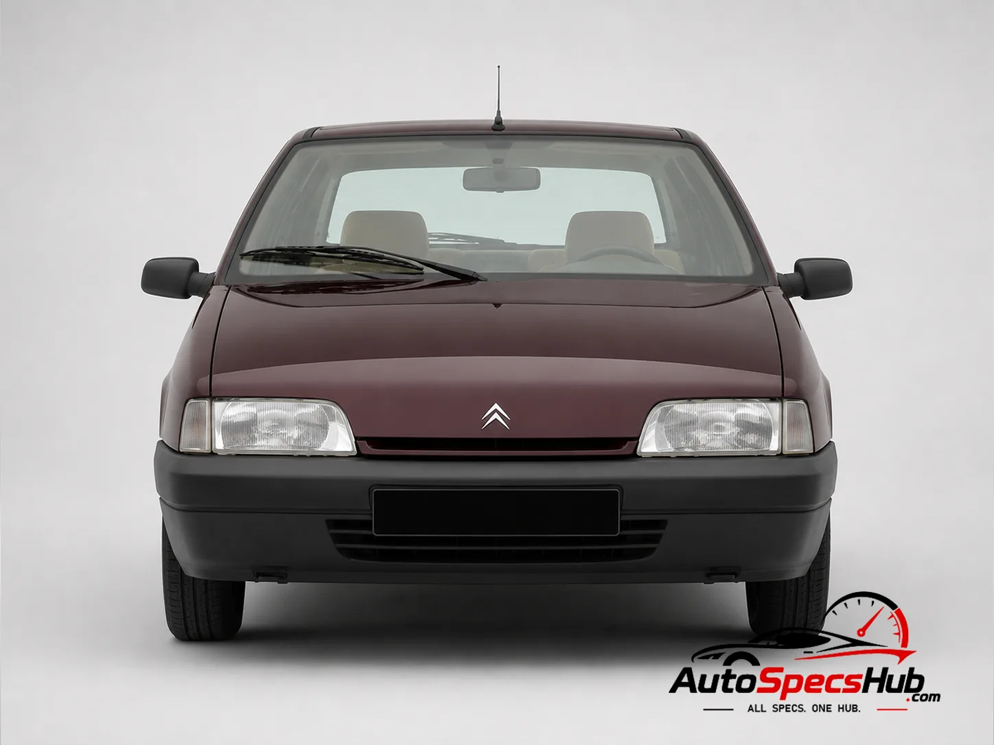 1991 Citroën ZX 1.4i Reflex front view
