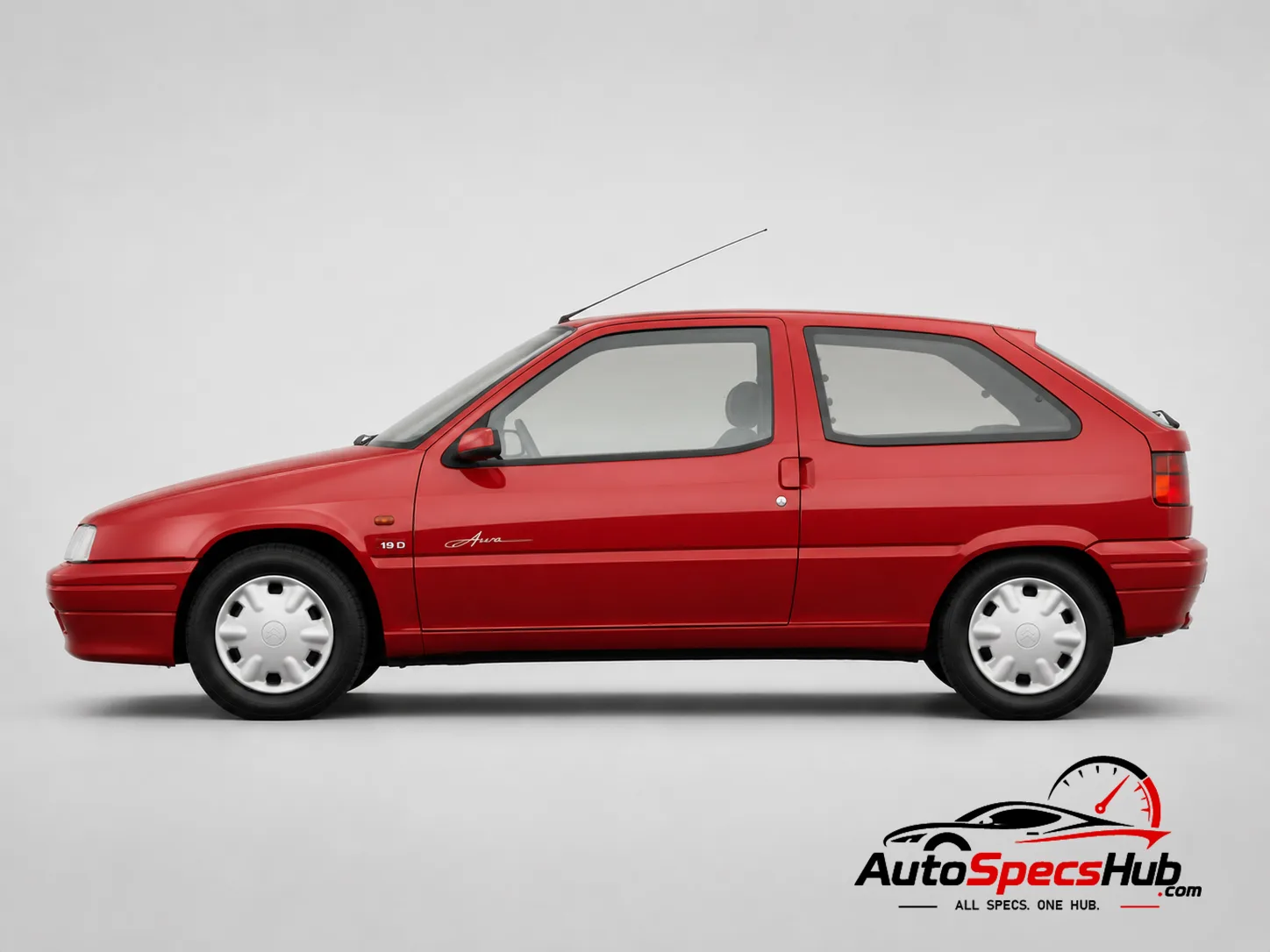 1992 Citroën ZX 1.9 D Aura side profile