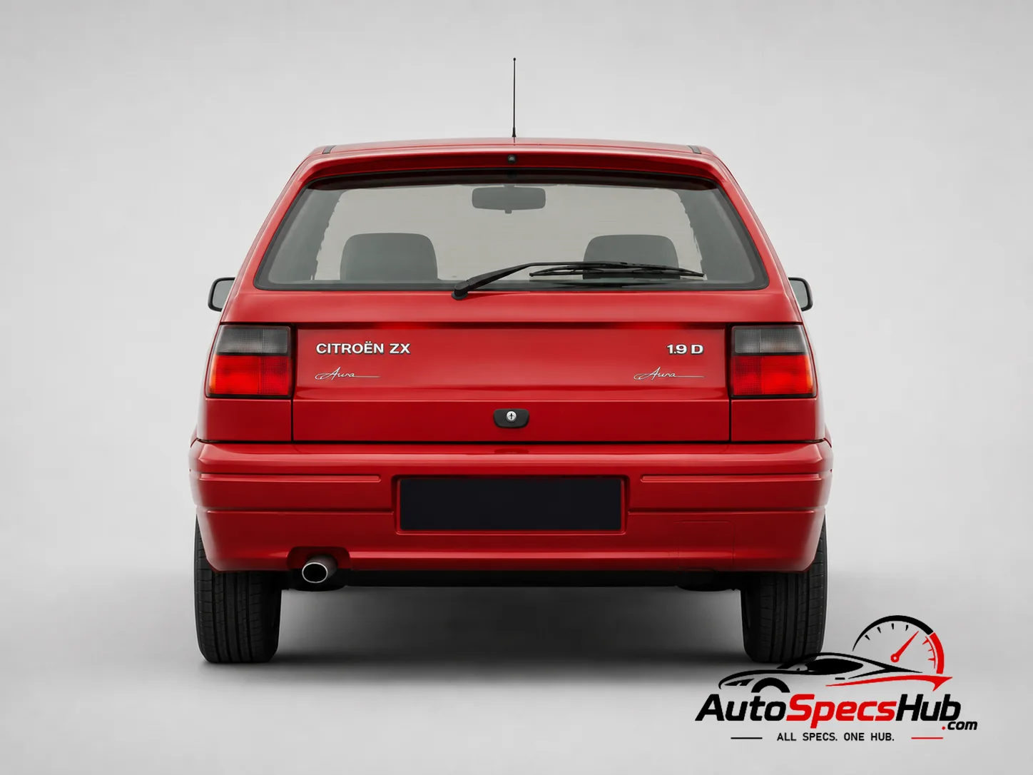 1992 Citroën ZX 1.9 D Aura rear view