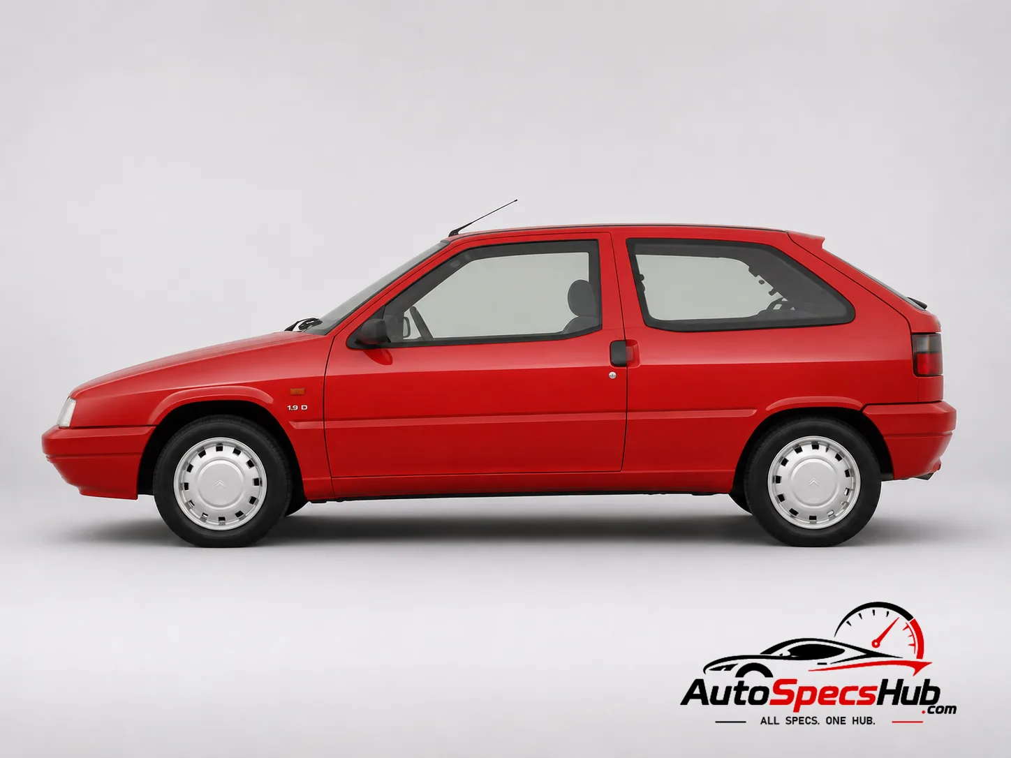 1994 Citroën ZX 1.9 D Reflex side profile