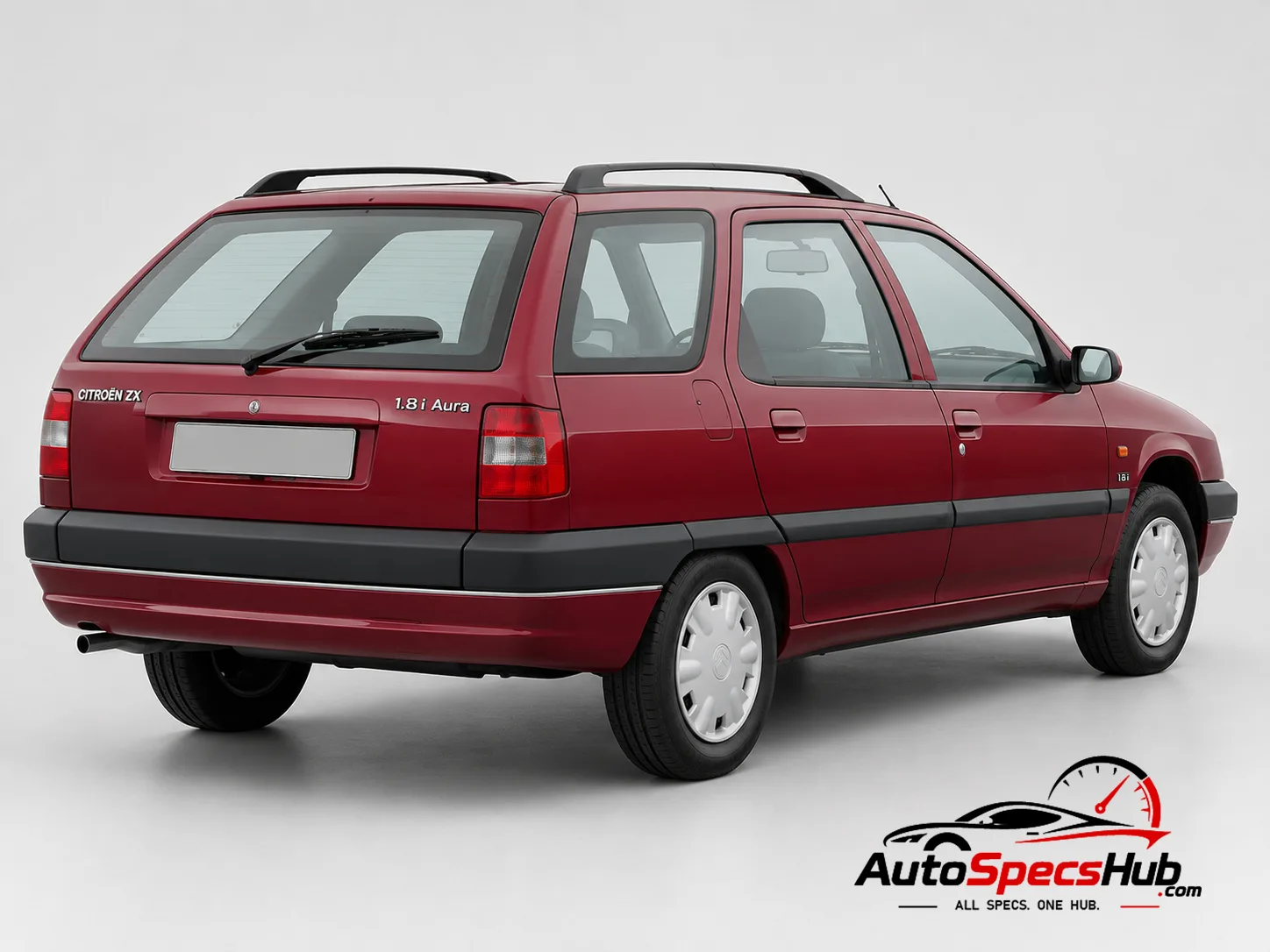 1994 Citroën ZX Wagon 1.8i Aura rear three-quarter view