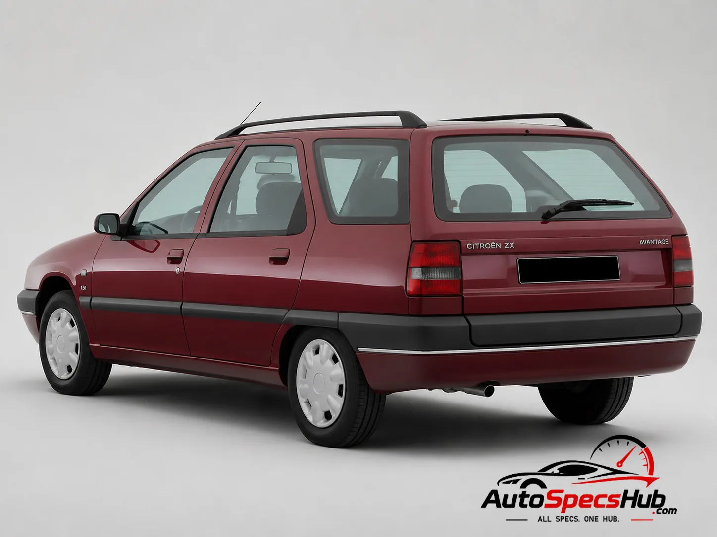 1994 Citroën ZX Wagon 1.6i Avantage rear three-quarter view