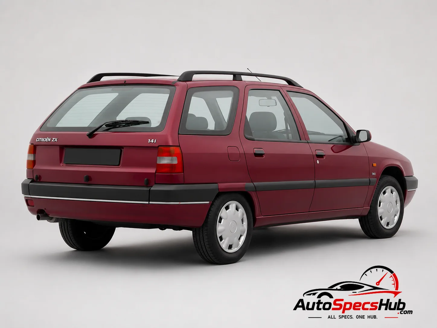 1994 Citroën ZX Wagon 1.4i Avantage rear three-quarter view