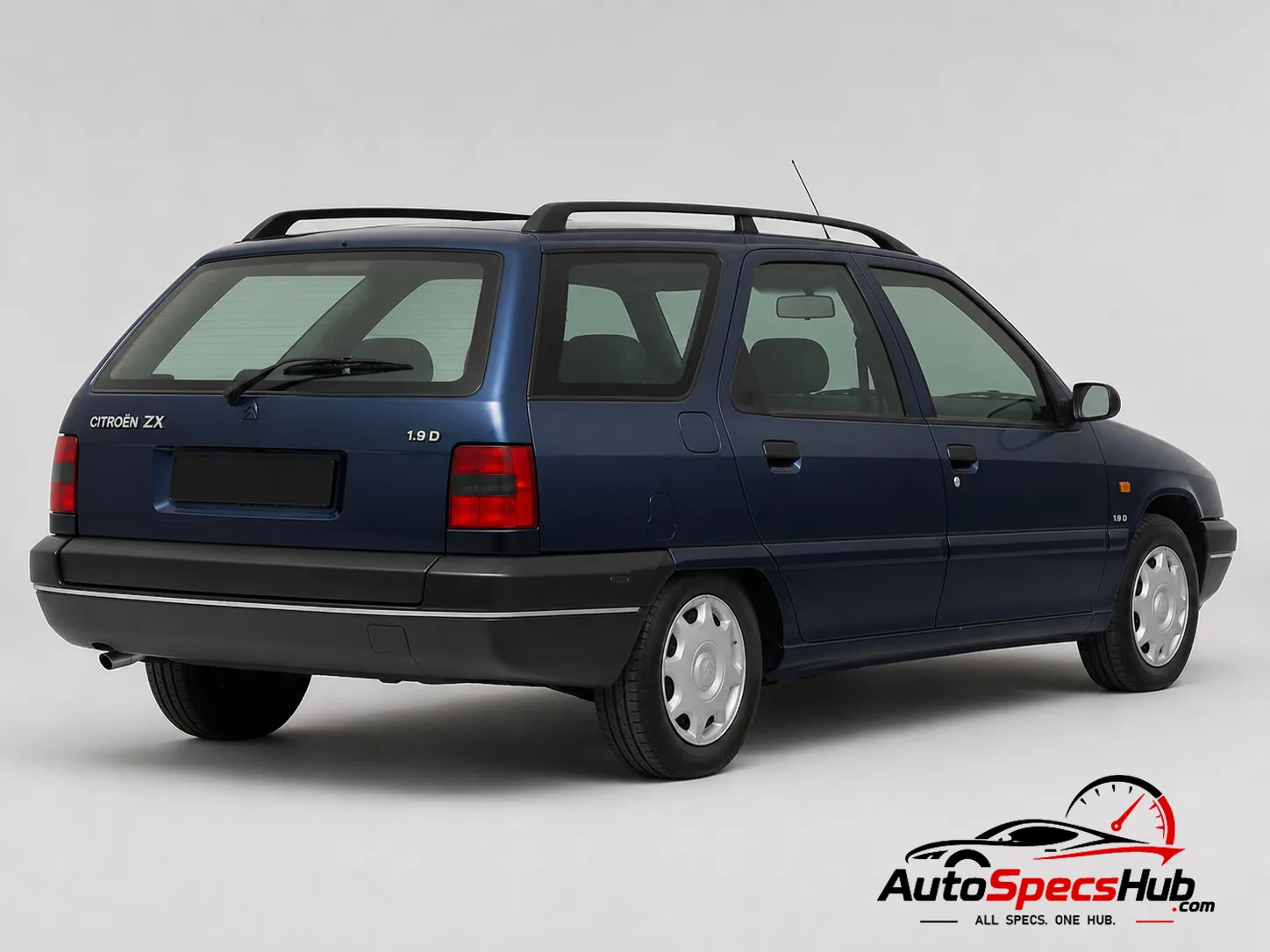 1994 Citroën ZX Wagon 1.9 D Avantage rear three-quarter view