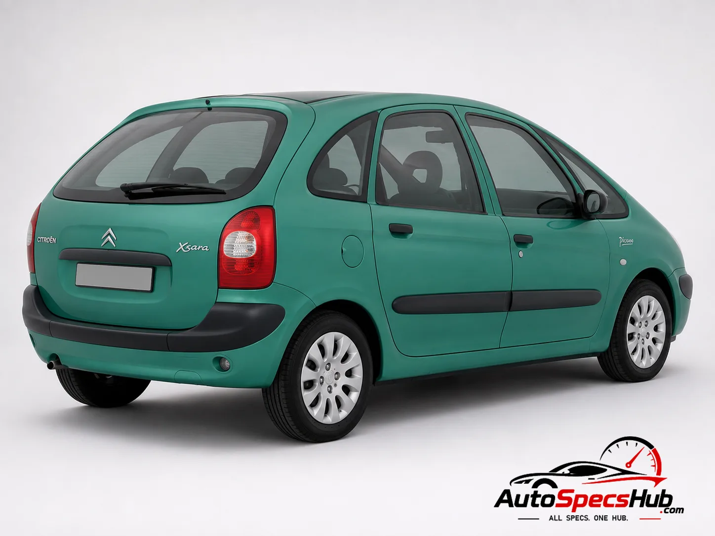 2000 Citroën Xsara Picasso 1.8 16v rear three-quarter view
