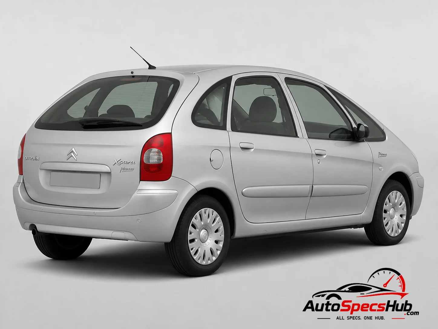 2006 Citroën Xsara Picasso HDi 110 FAP rear three-quarter view