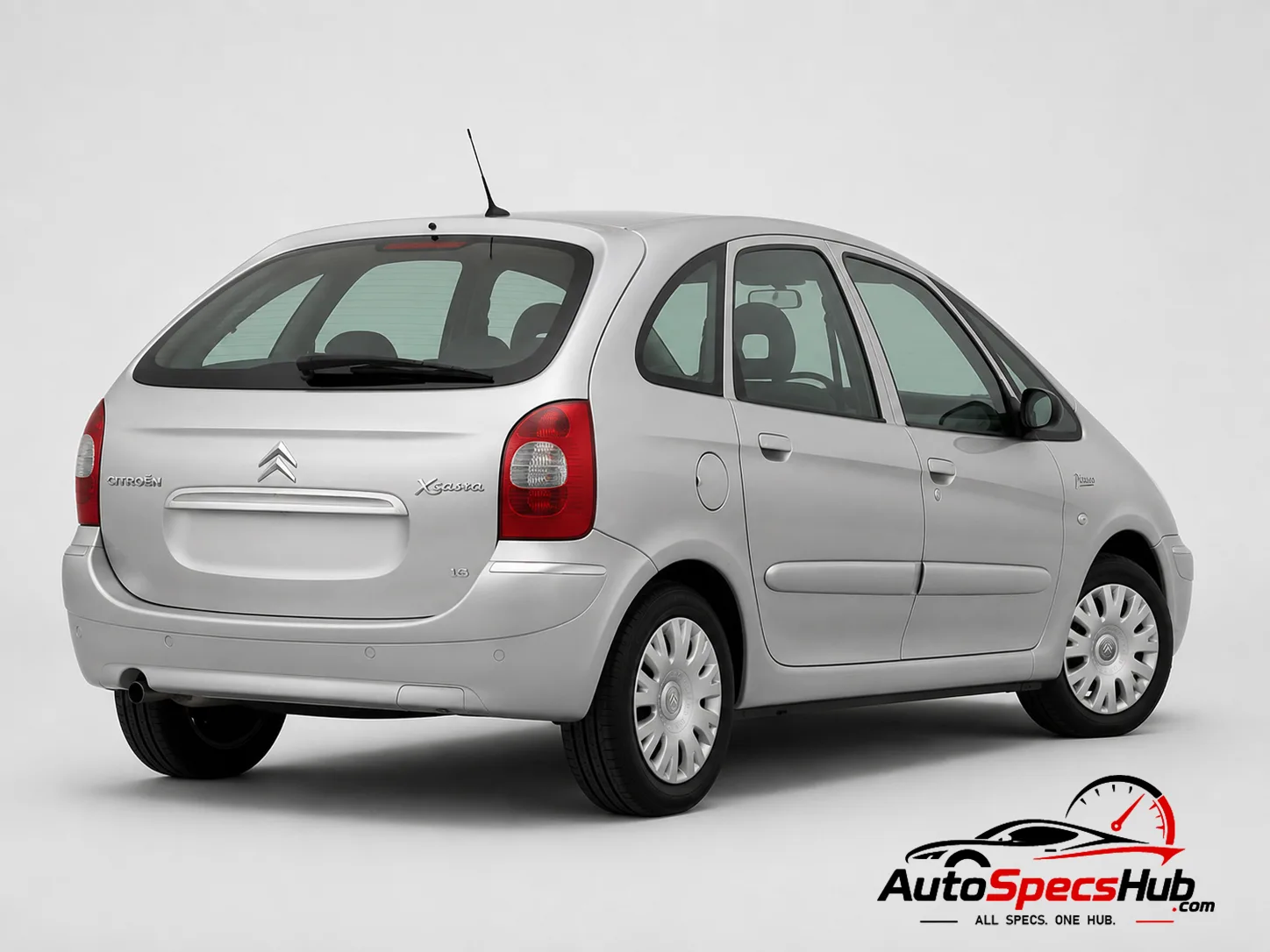 2006 Citroën Xsara Picasso 1.6 rear three-quarter view