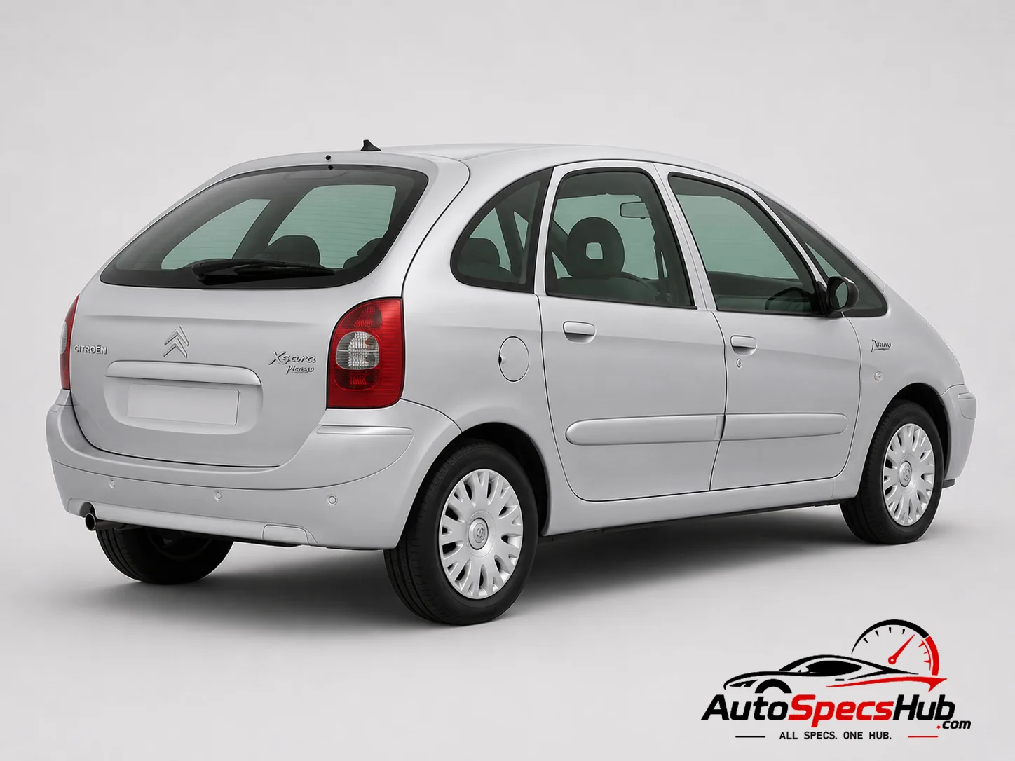 2006 Citroën Xsara Picasso HDi 90 rear three-quarter view