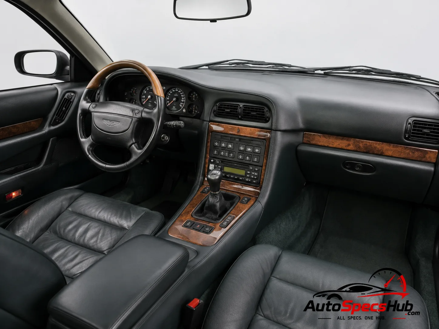 1992 Aston Martin Virage Shooting Brake interior dashboard and front cabin