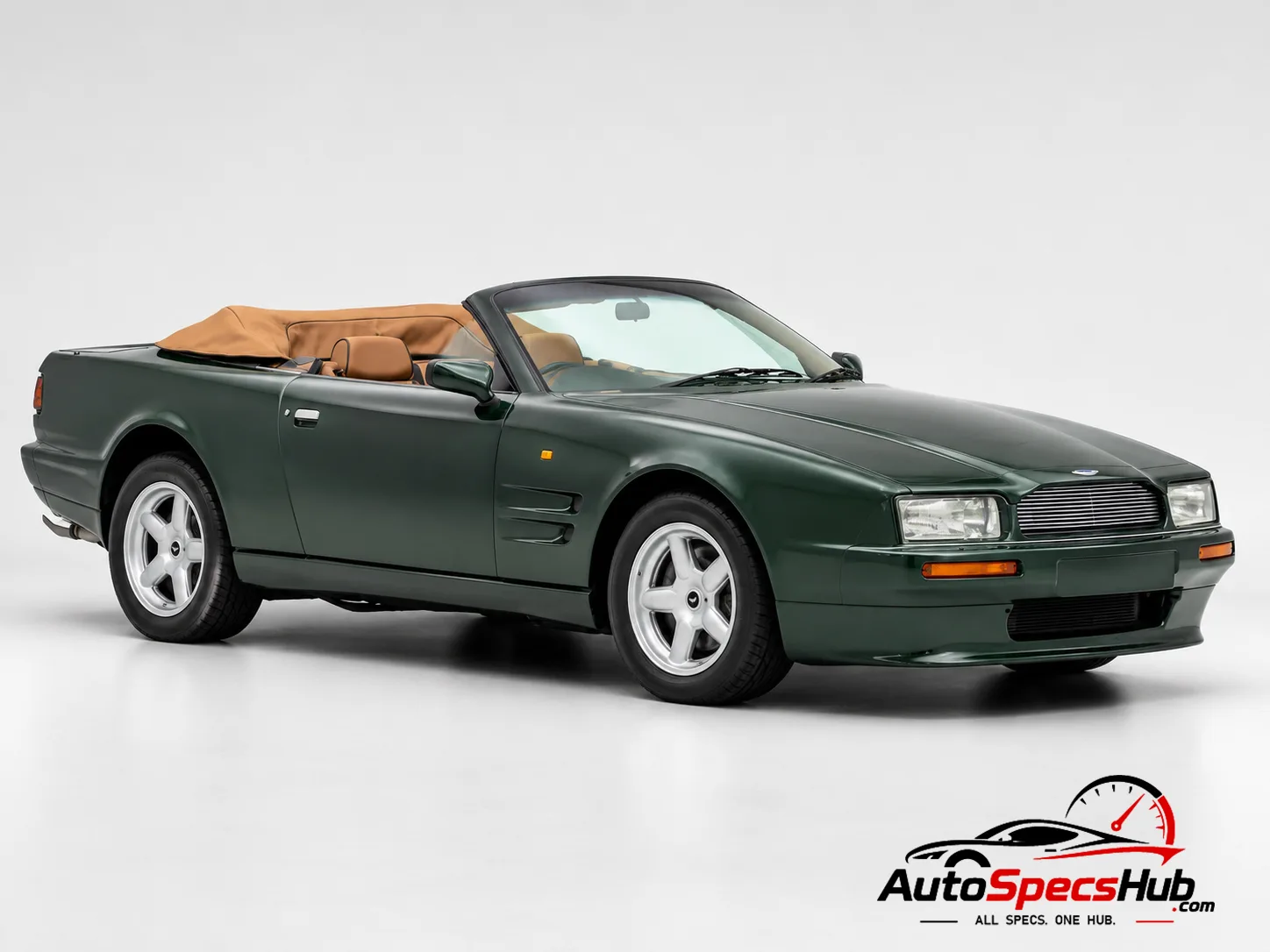 1992 Aston Martin Virage Volante front three-quarter view