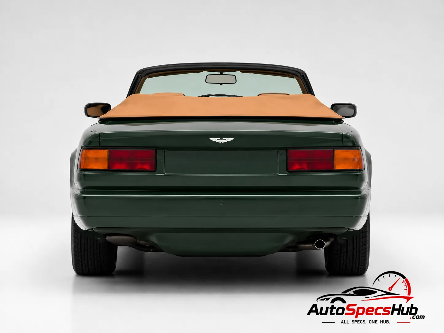1992 Aston Martin Virage Volante rear view