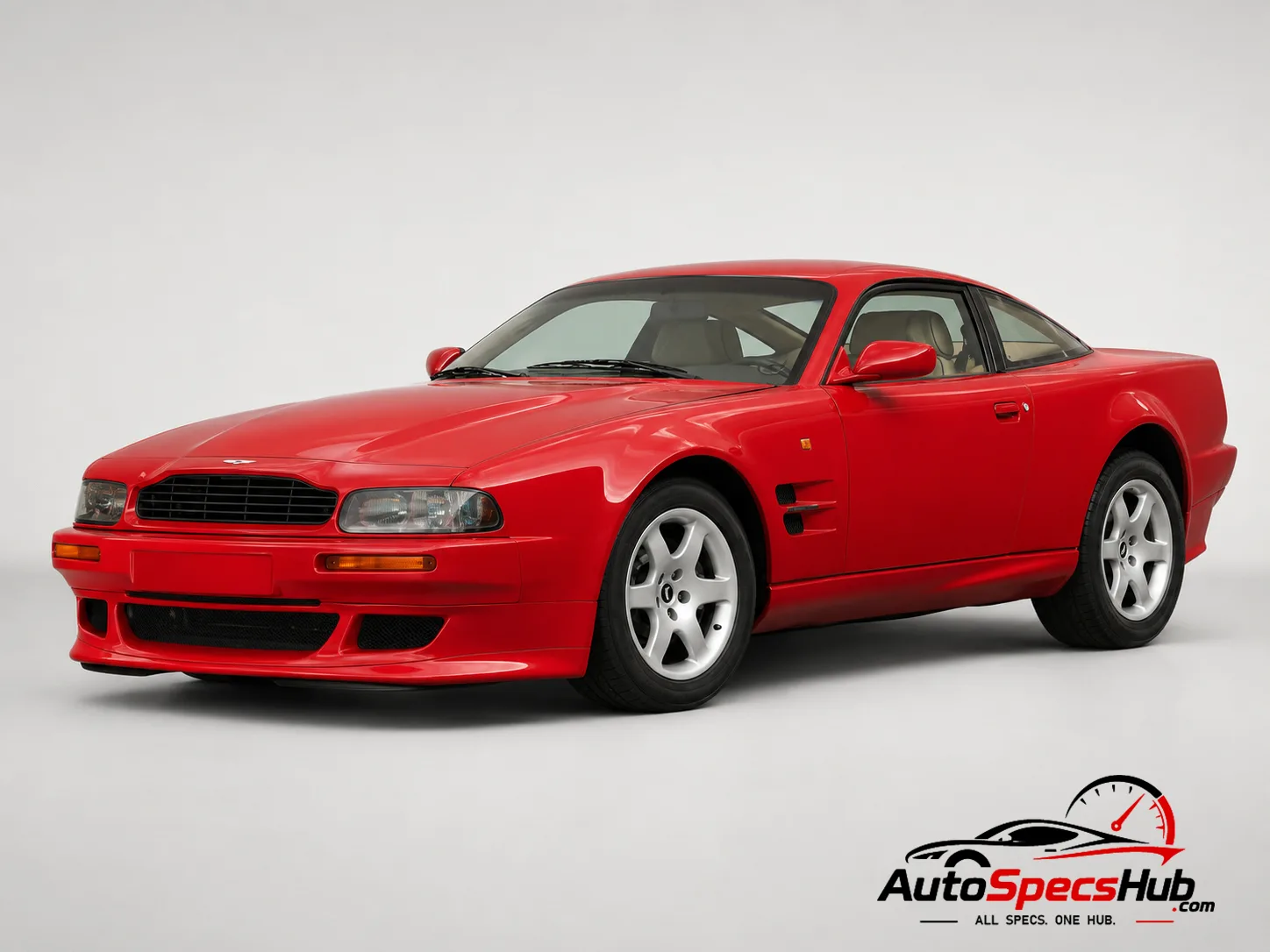 1993 Aston Martin V8 Vantage front three-quarter view