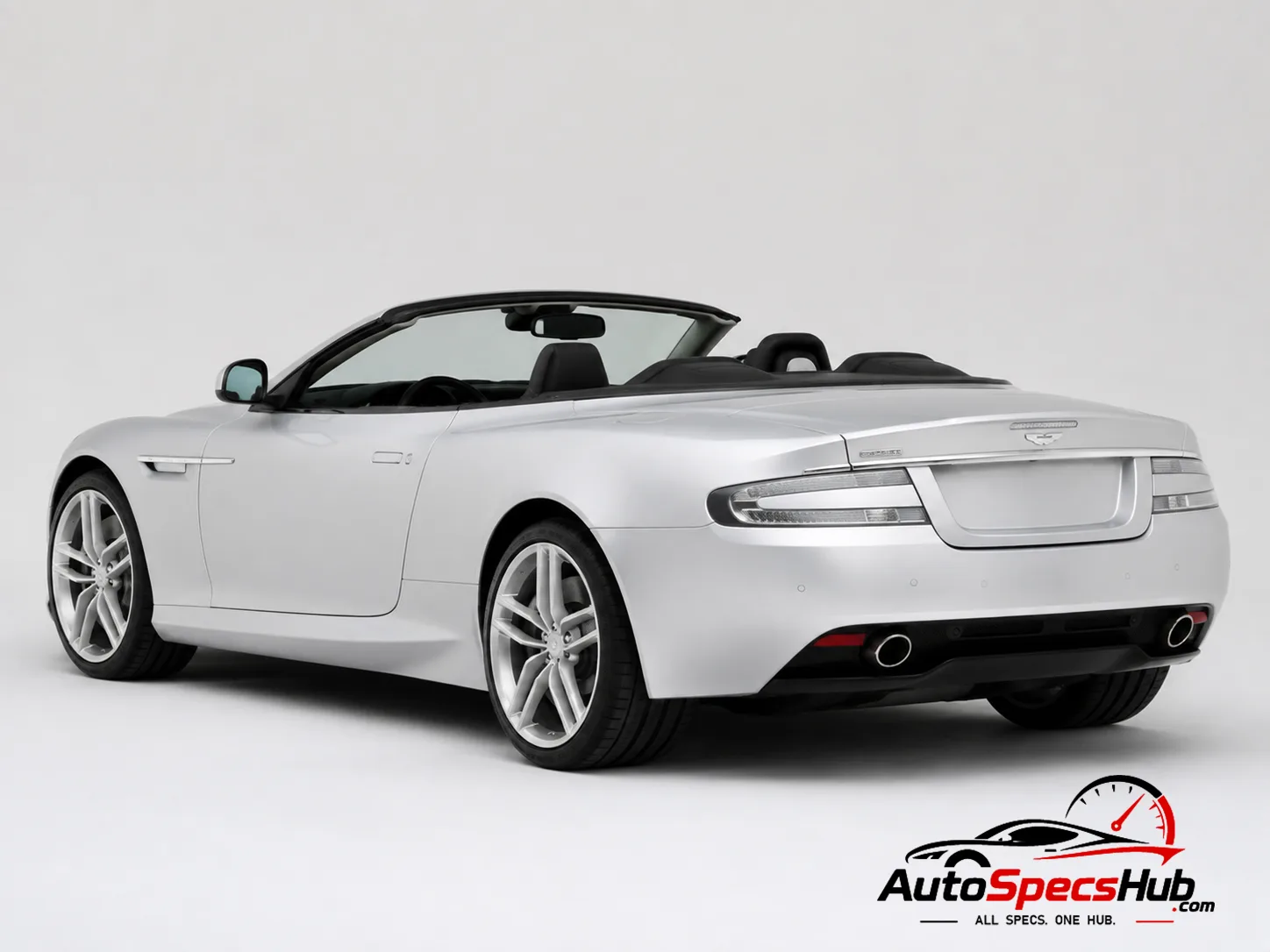 2012 Aston Martin Virage Volante rear three-quarter view