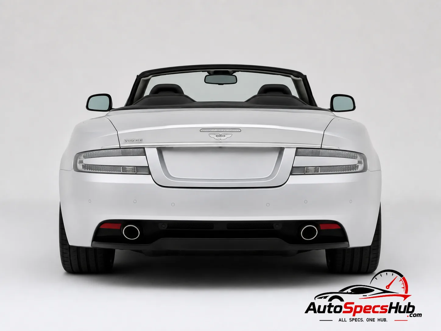 2012 Aston Martin Virage Volante rear view