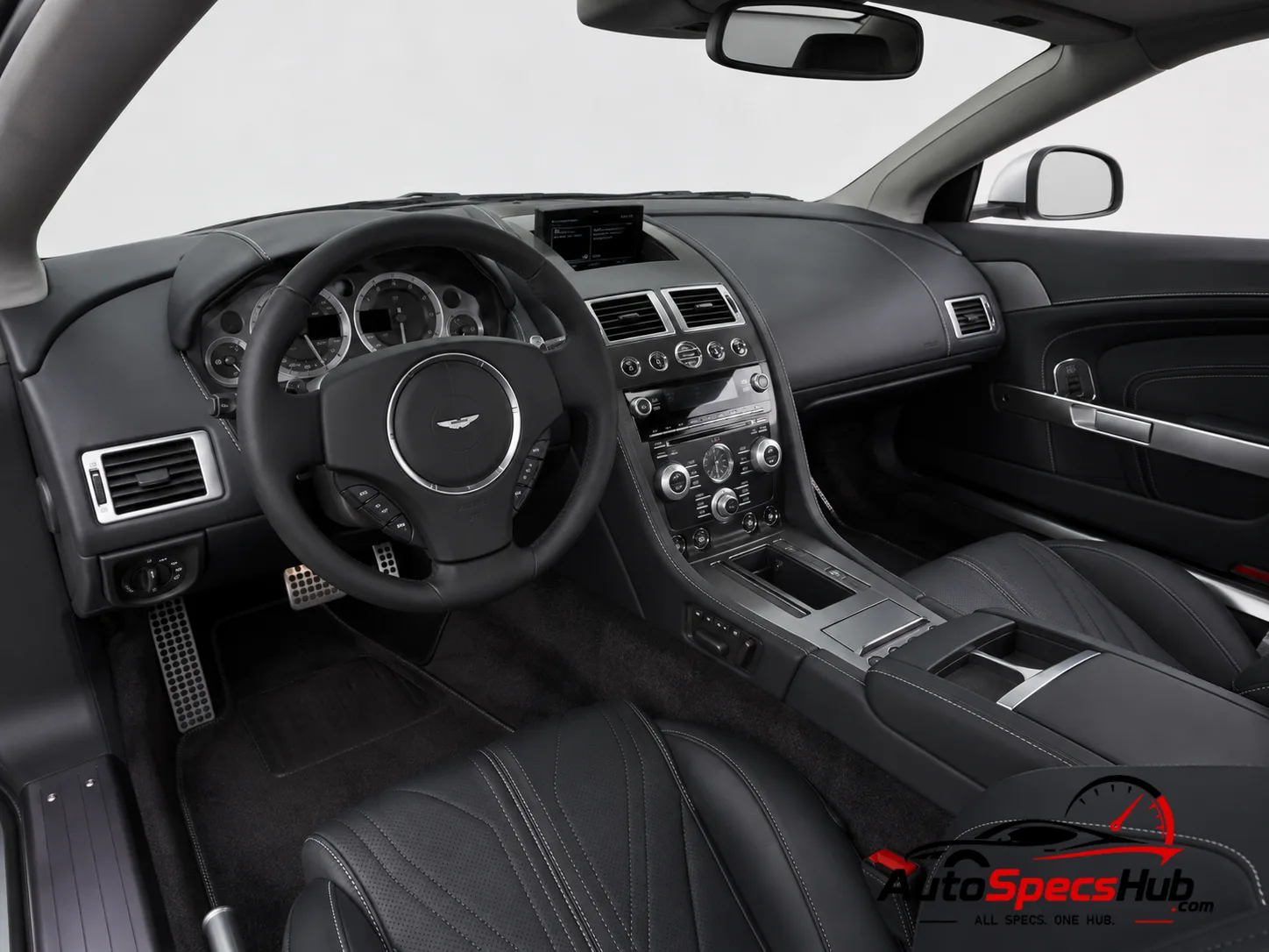 2012 Aston Martin Virage Volante interior dashboard and front cabin