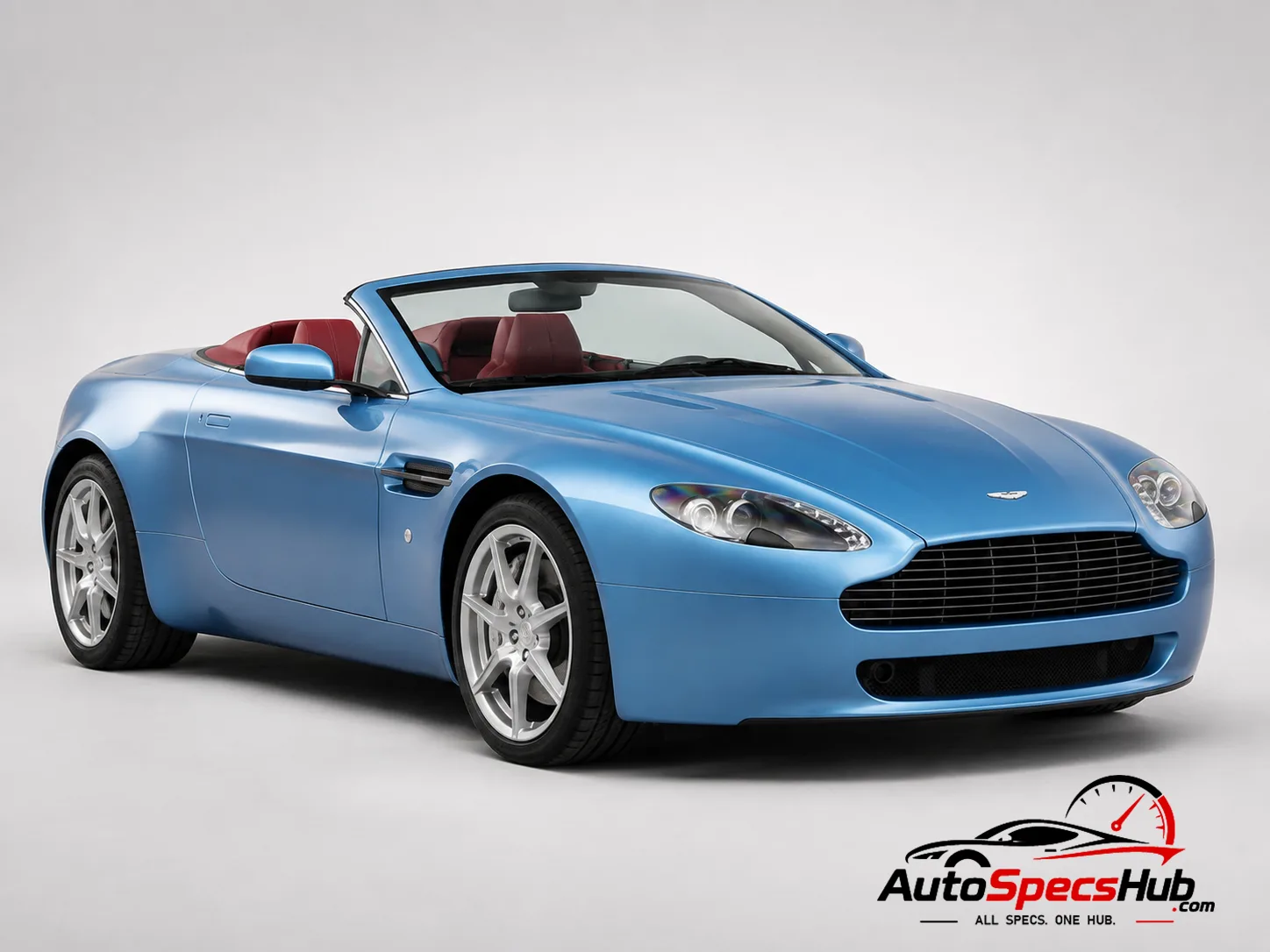 2007 Aston Martin V8 Vantage Roadster front three-quarter view