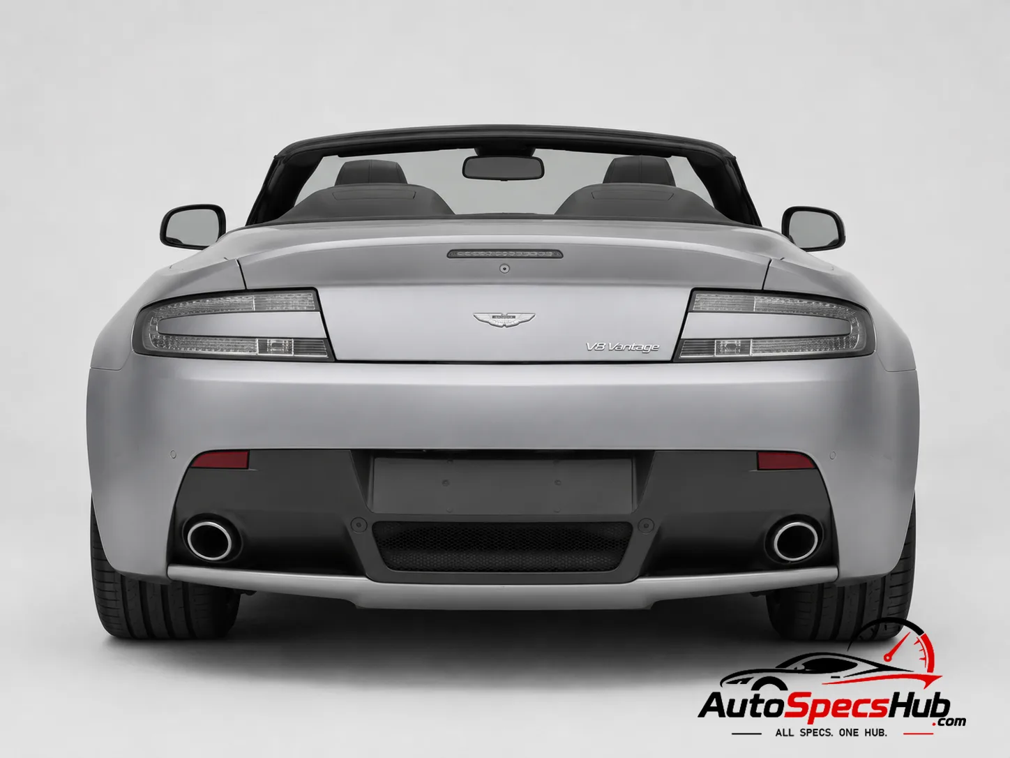 2014 Aston Martin V8 Vantage N430 Roadster rear view