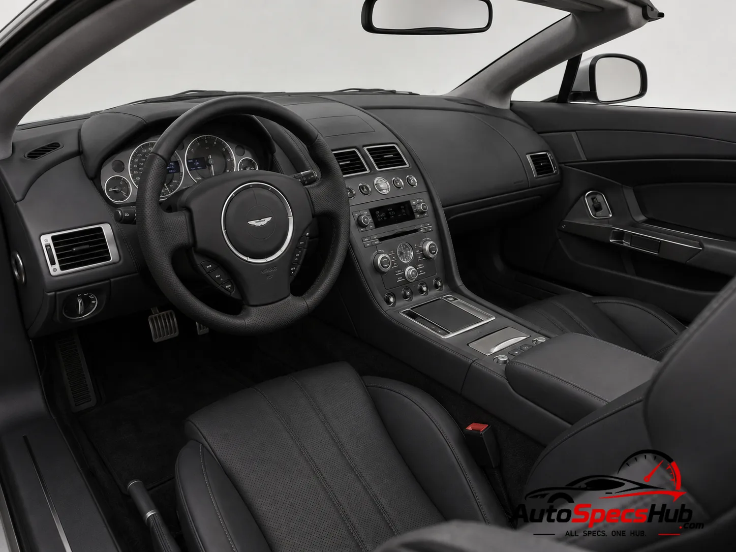 2014 Aston Martin V8 Vantage N430 Roadster interior dashboard and front cabin