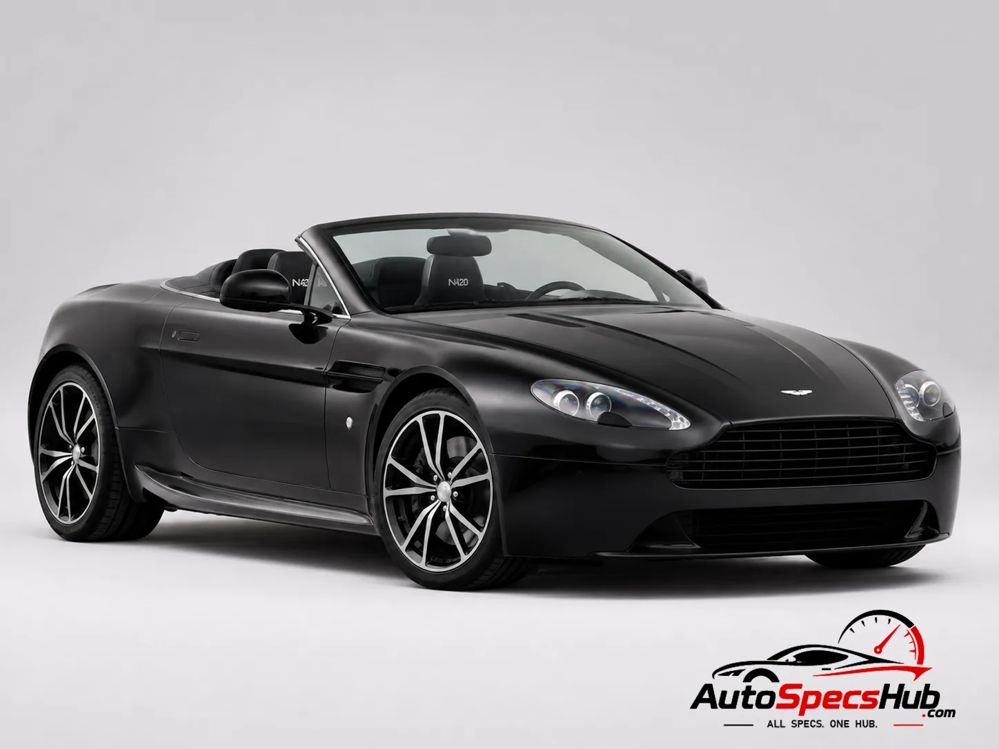 2010 Aston Martin V8 Vantage N420 Roadster front three-quarter view