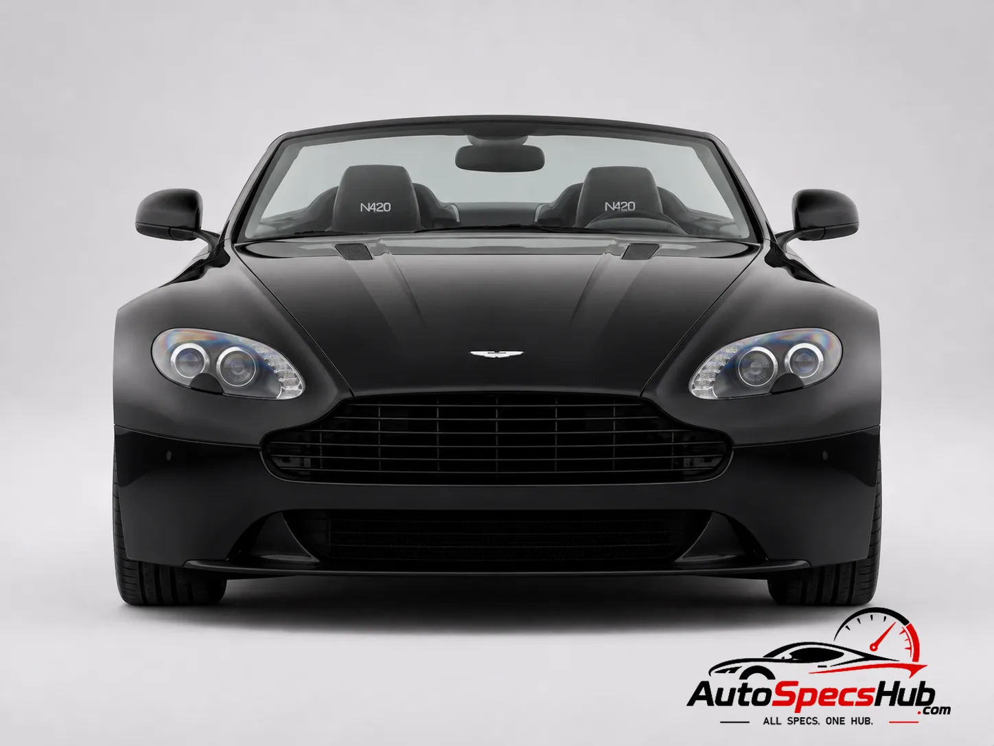 2010 Aston Martin V8 Vantage N420 Roadster front view