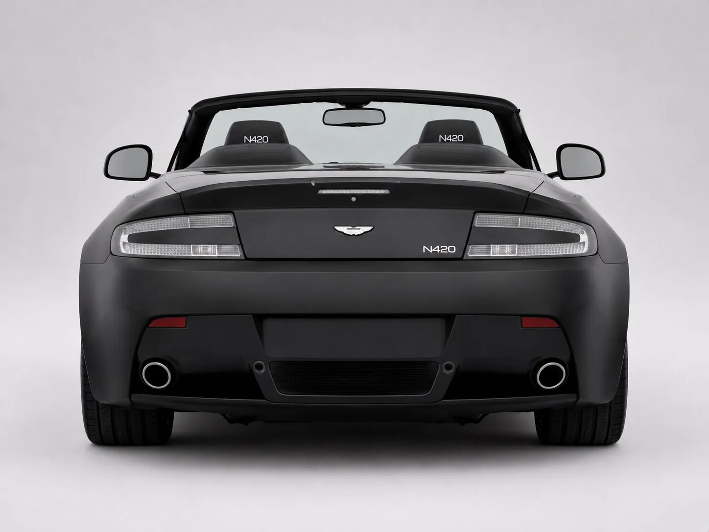 2010 Aston Martin V8 Vantage N420 Roadster rear view